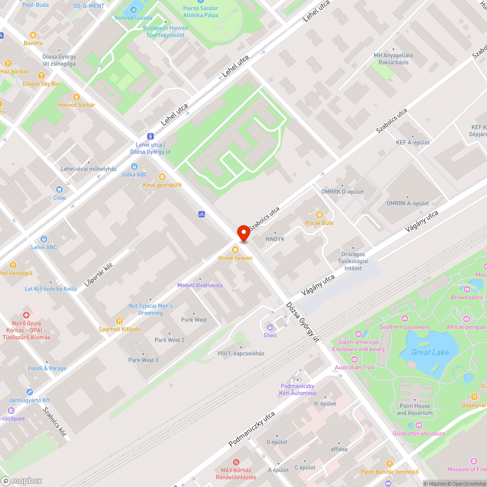 Hónapok óta beszakadt úttest bejelentés helye