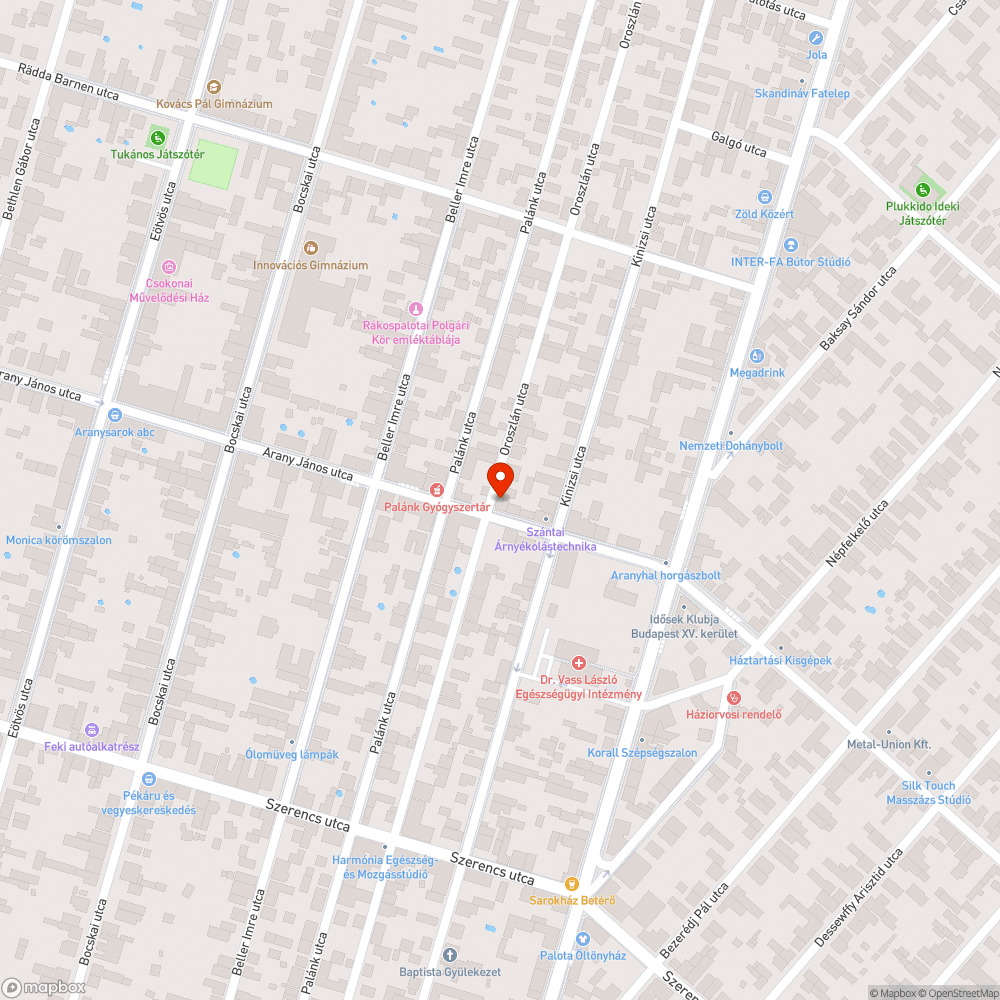 Hiányzó közműfedél bejelentés helye