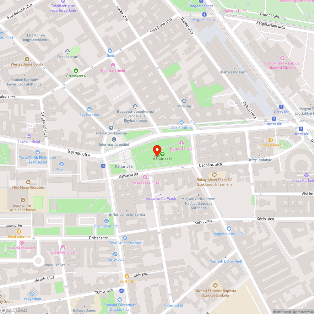 Megrongálódott kiskerítések az ágyásoknál bejelentés helye