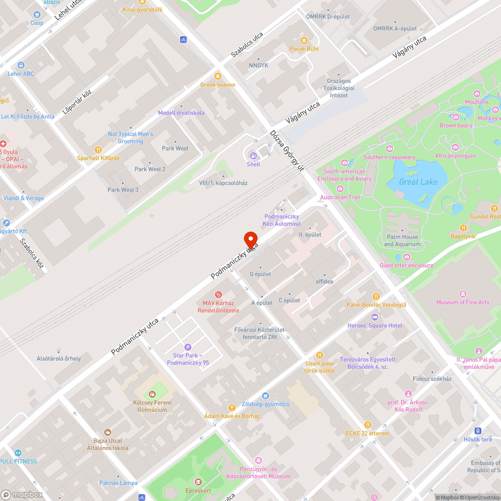 Törmelék a fák tövében bejelentés helye