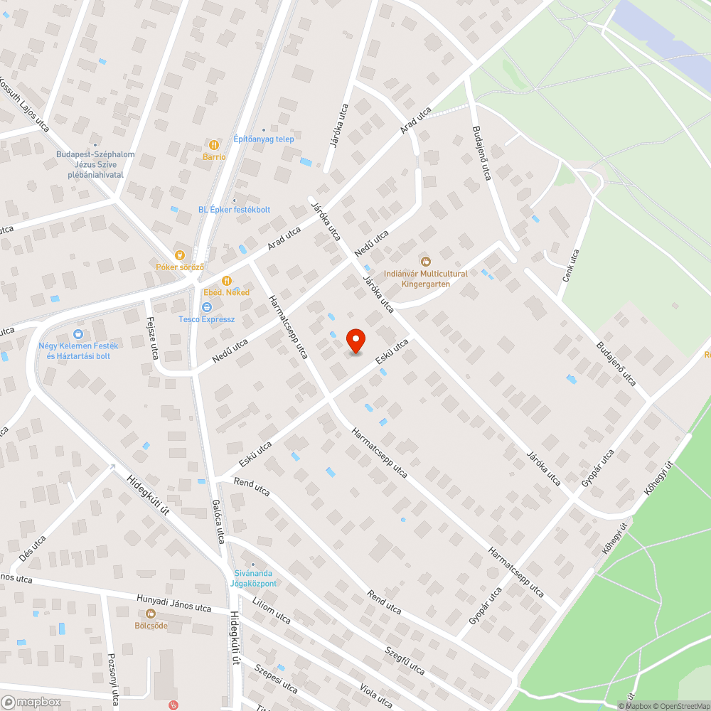 Kerítés mellé dobott fagyasztóláda bejelentés helye