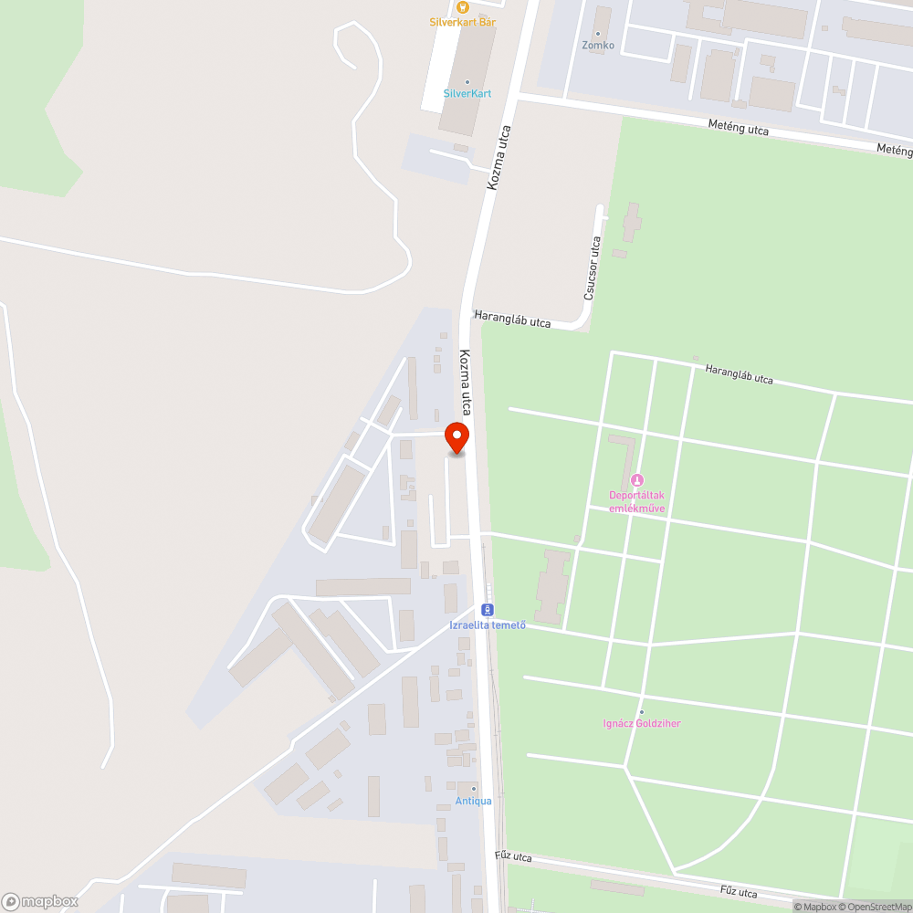 Egy felesleges beton tömb bejelentés helye