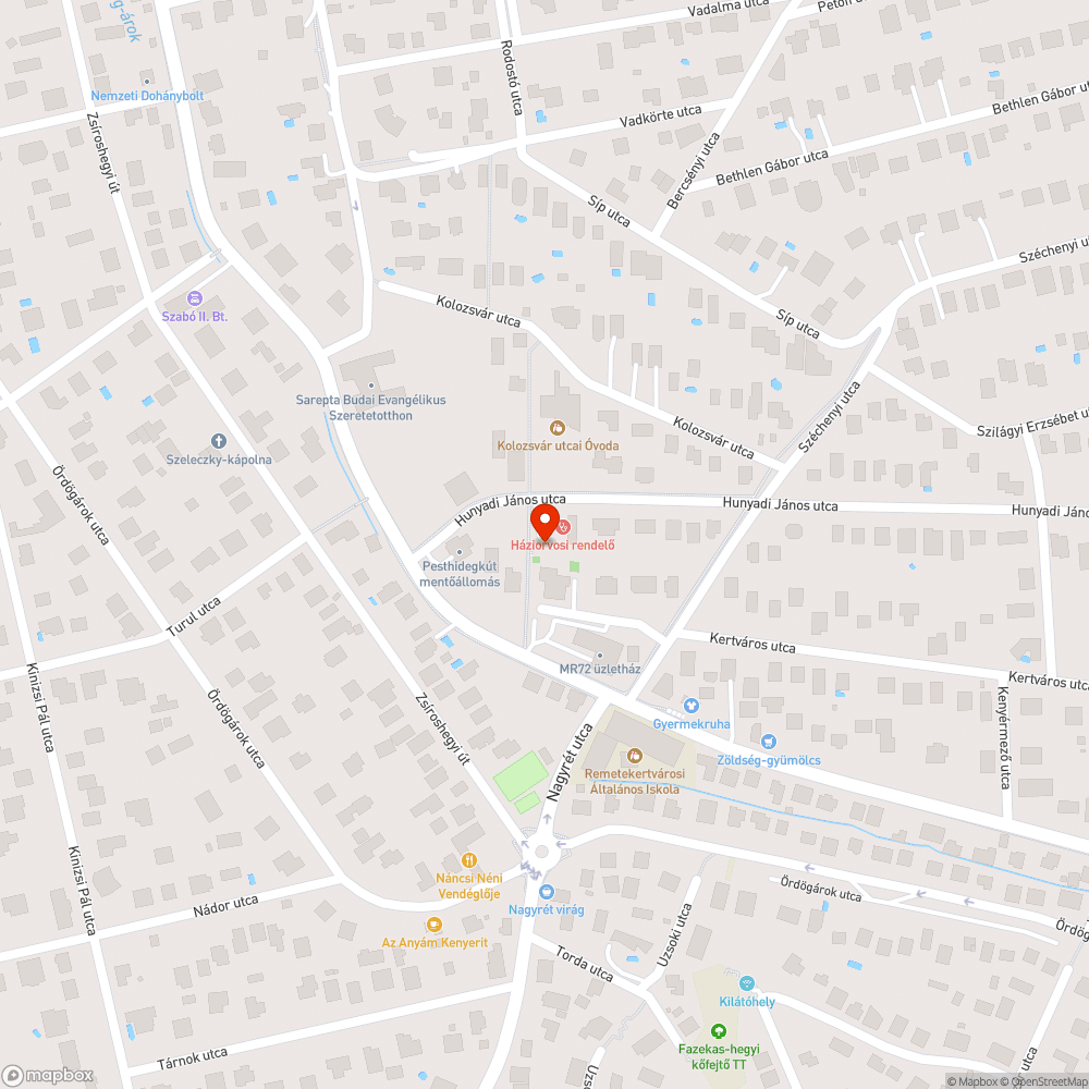 Szemetes játszótér bejelentés helye