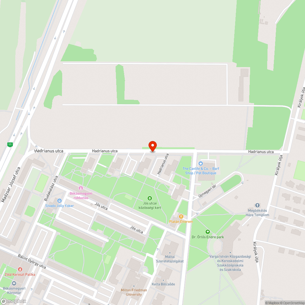 Szemeteszsákok bejelentés helye