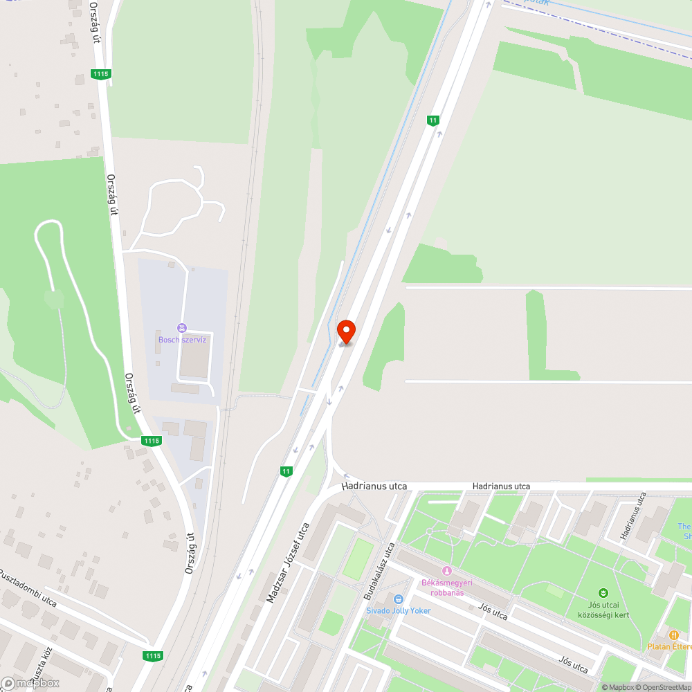 Halott fa bejelentés helye