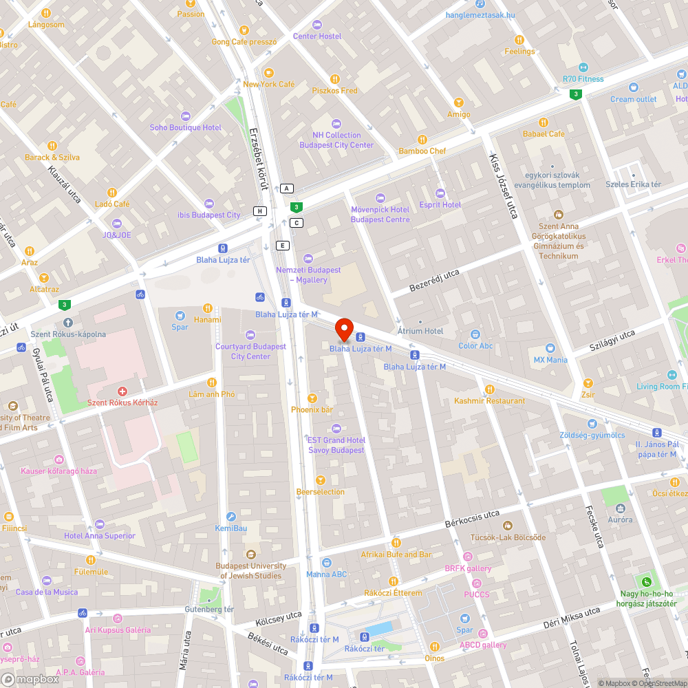 Piszok az út közepén bejelentés helye