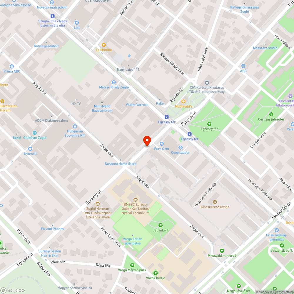 Szeméttel megtelt víznyelő bejelentés helye