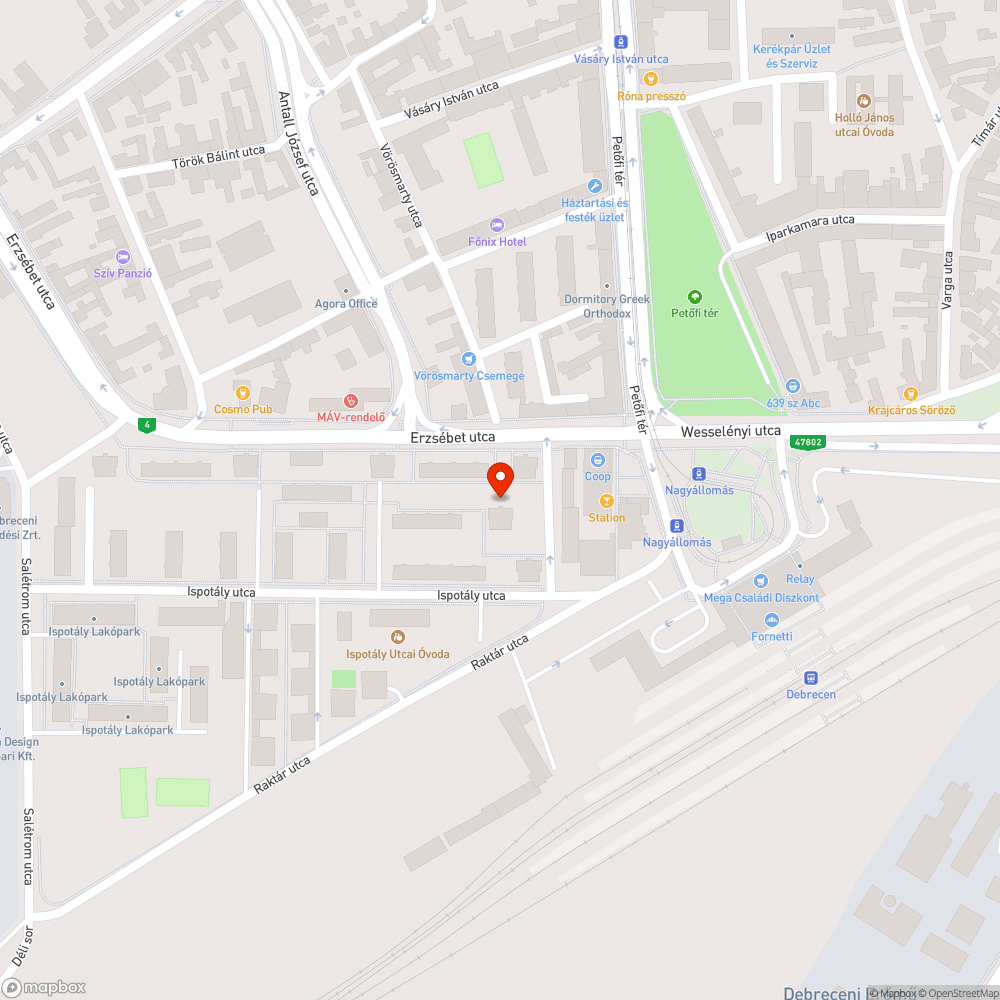 Hibás lámpafejek bejelentés helye