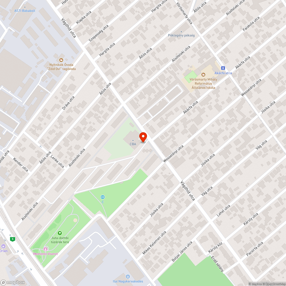 Lejárt autók Vágóhíd utcai boltnál bejelentés helye