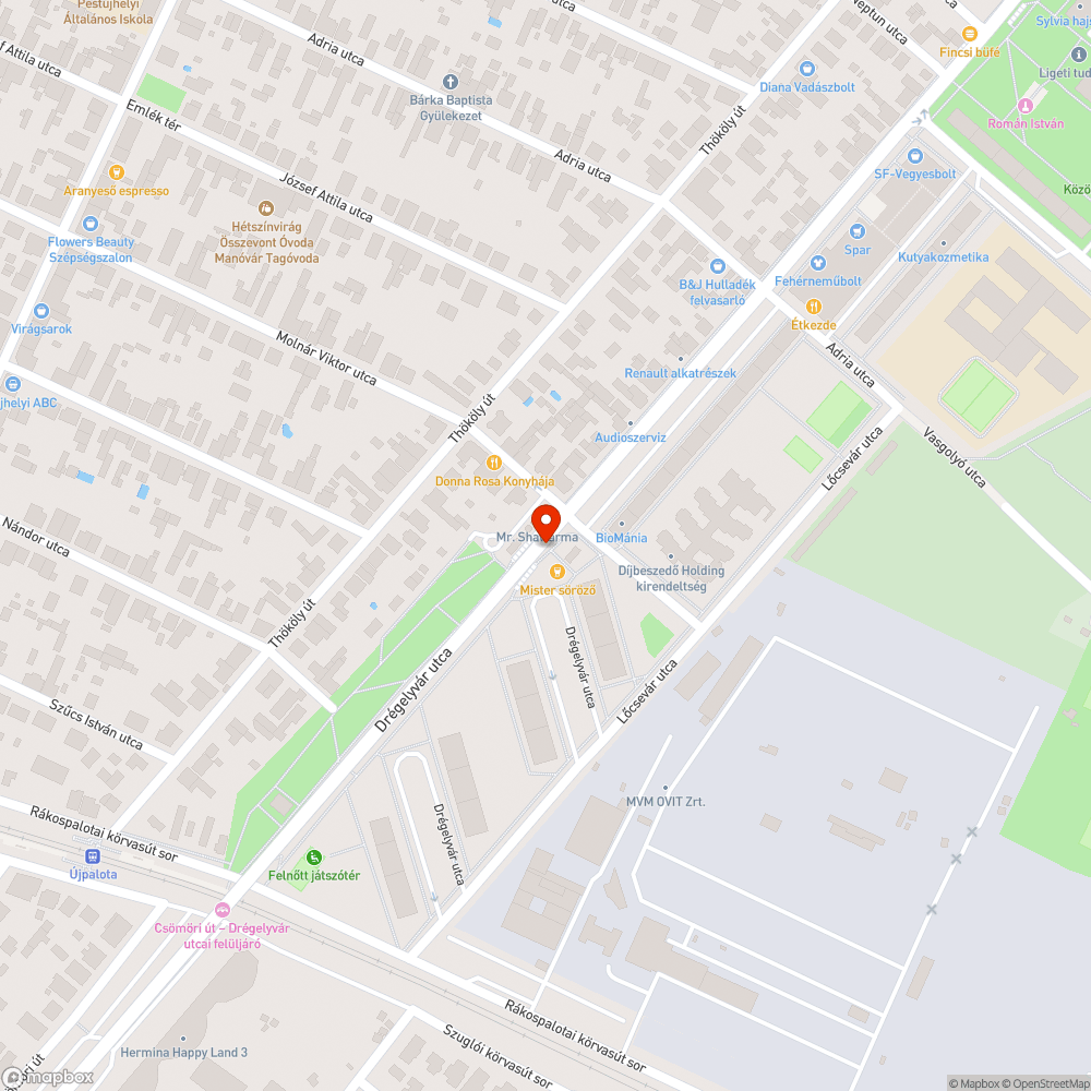 Elromlott óra nagyforgalmú megállóban bejelentés helye