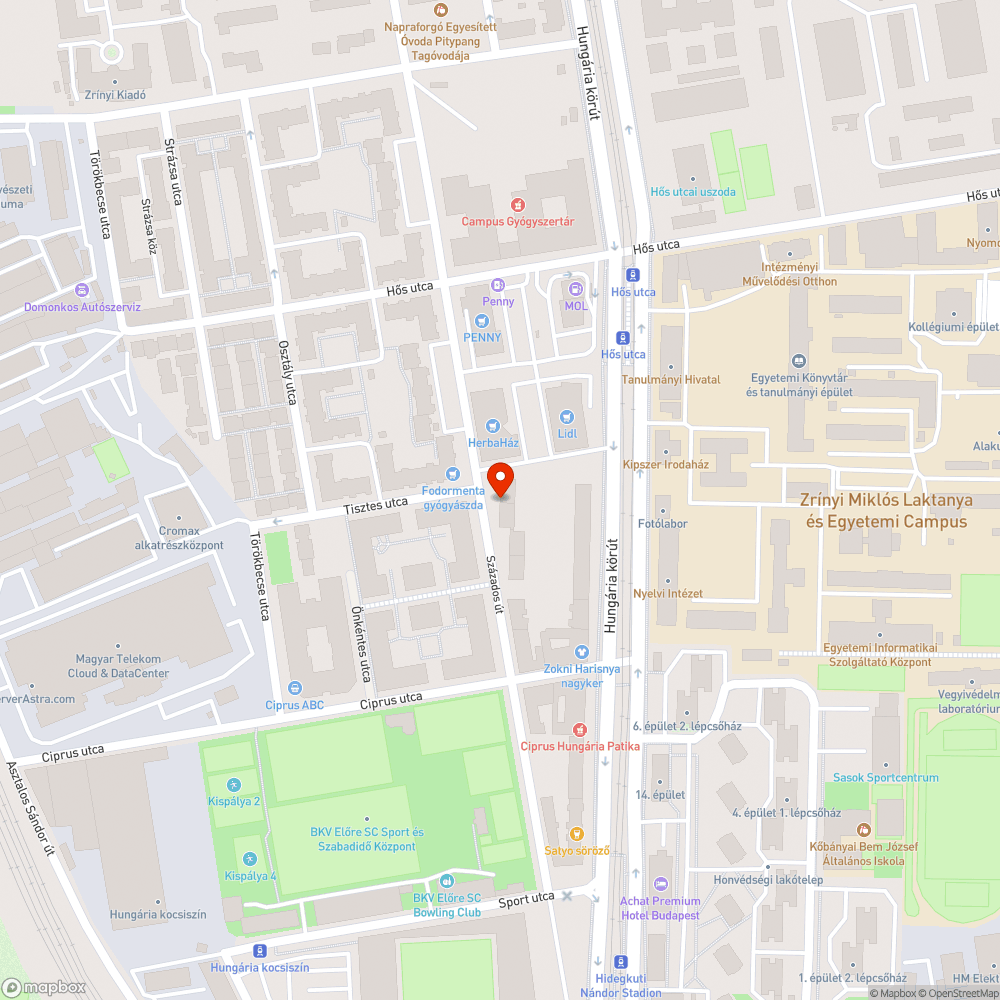 3 oszlop a járdán bejelentés helye