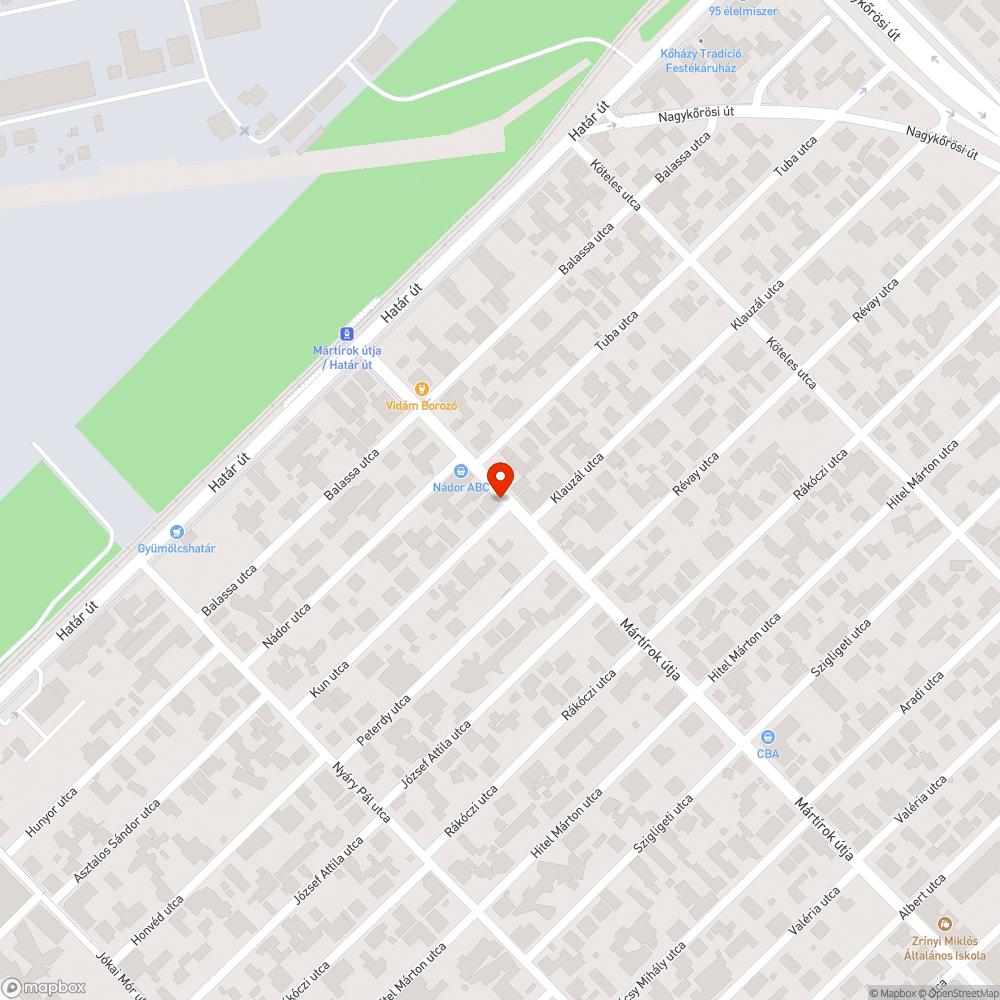 Bebarnult utcatábla bejelentés helye