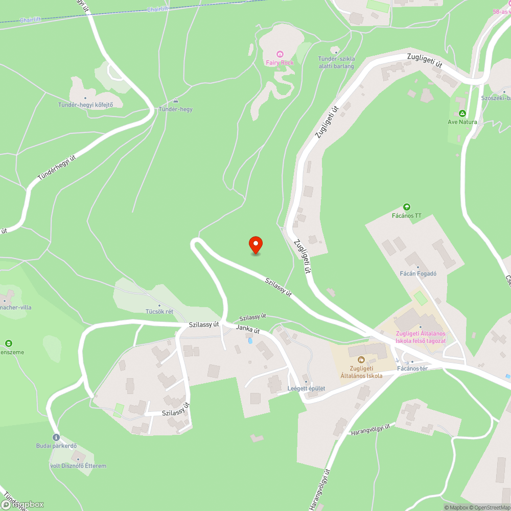 Veszélyes útszakasz (hiányzó korlátok) bejelentés helye