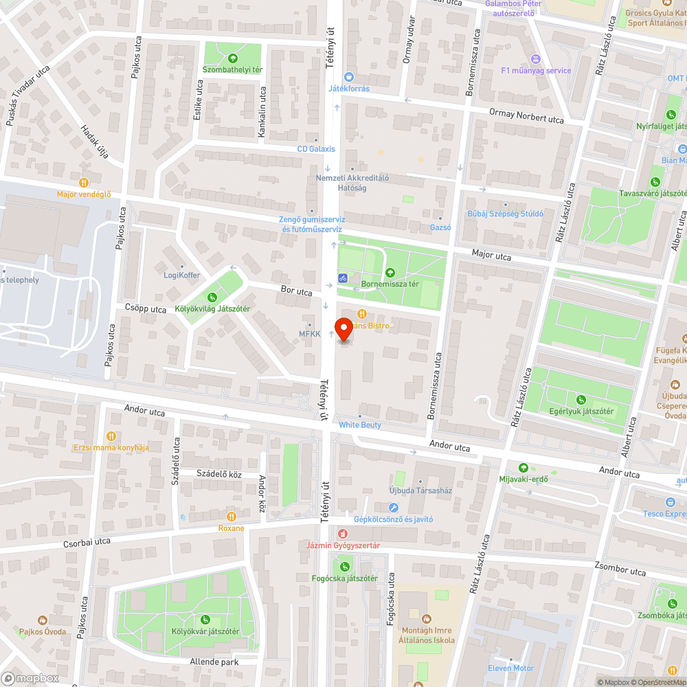 Botlásveszélyes fedlap bejelentés helye