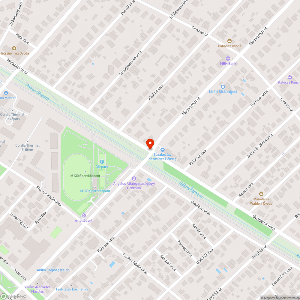 Kitört poller bejelentés helye