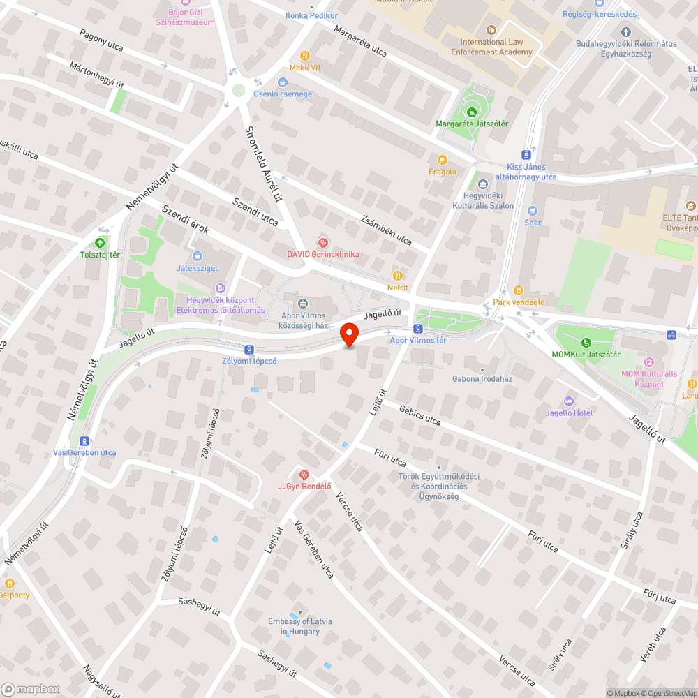 Eldugult vízelvezető csatorna bejelentés helye