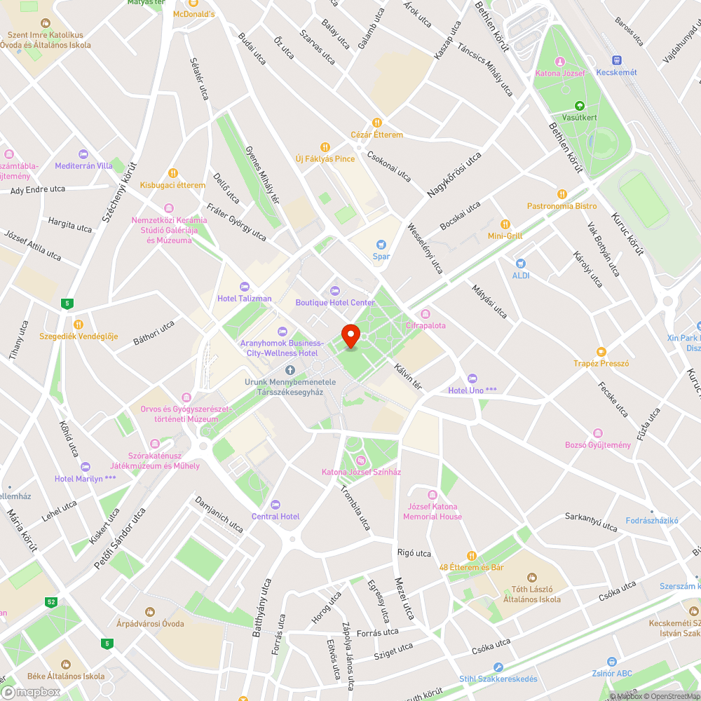 Fészek a lámpában bejelentés helye