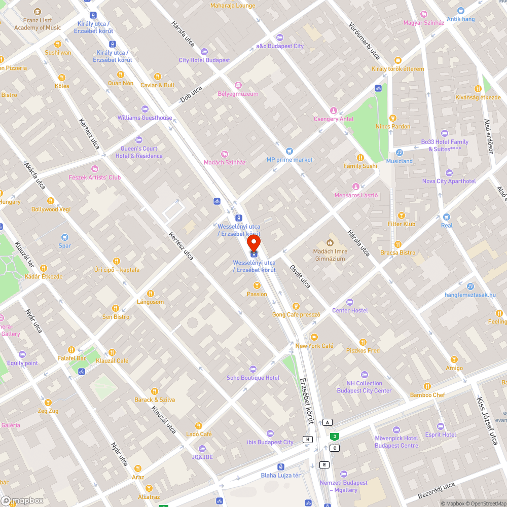 Megrepedt üvegtető bejelentés helye