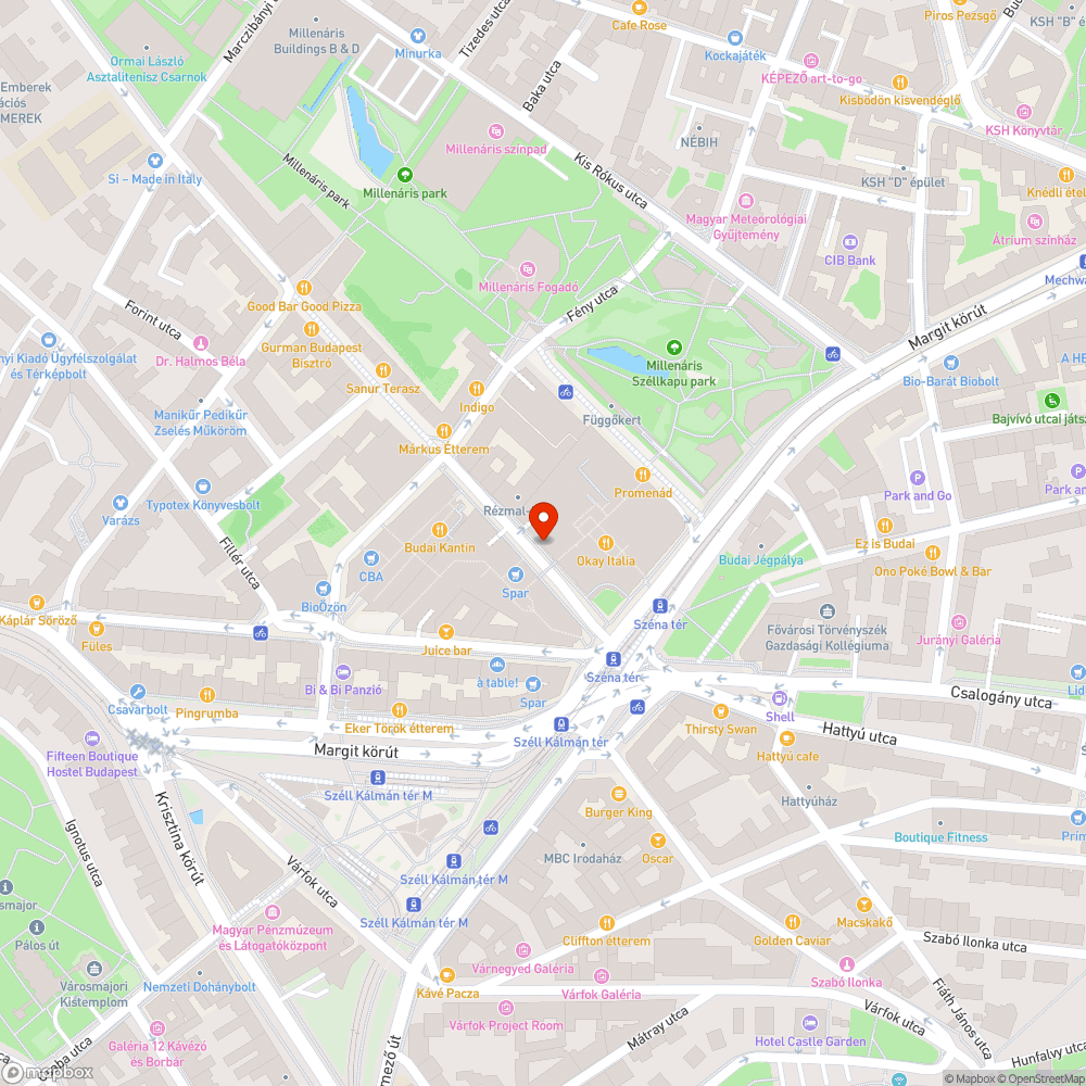 Graffitis pad és szemetes bejelentés helye