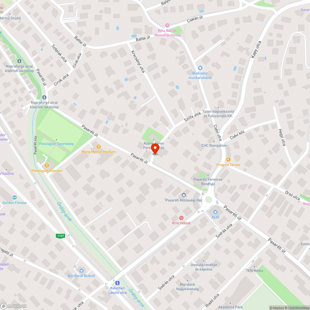 Szabálytalanul kihelyezett zöldhulladék bejelentés helye