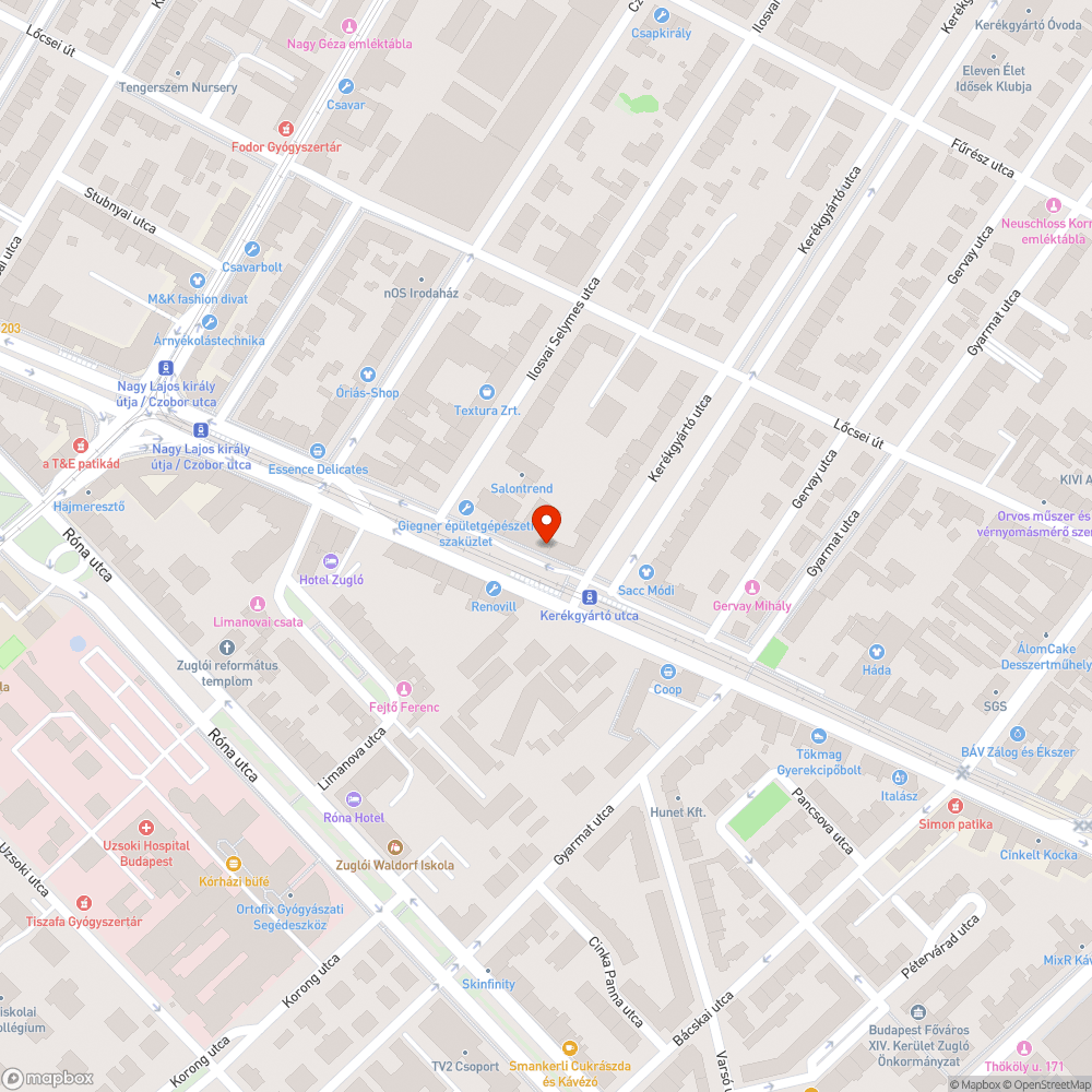 Ürítetlen, gazdátlan szemétgyűjtő edény bejelentés helye