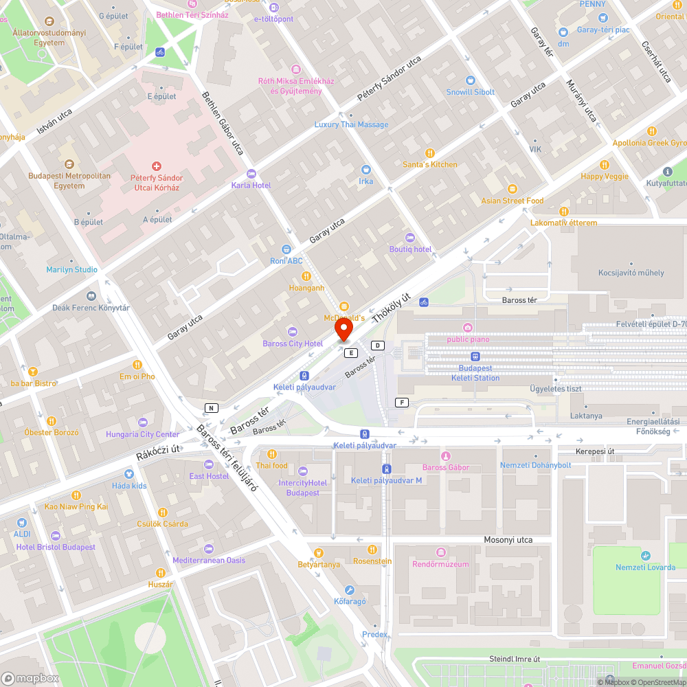 Megrepedt üvegtető bejelentés helye