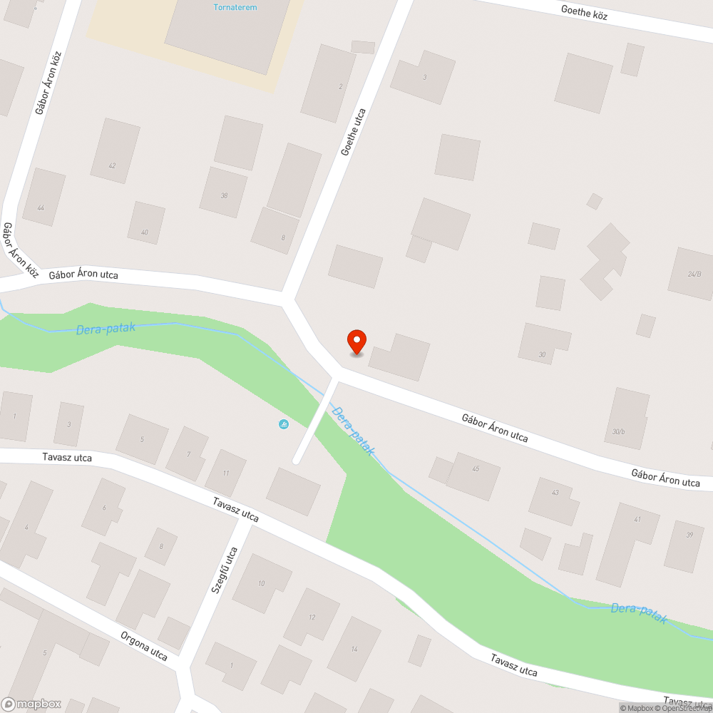 Elhanyagolt terület bejelentés helye