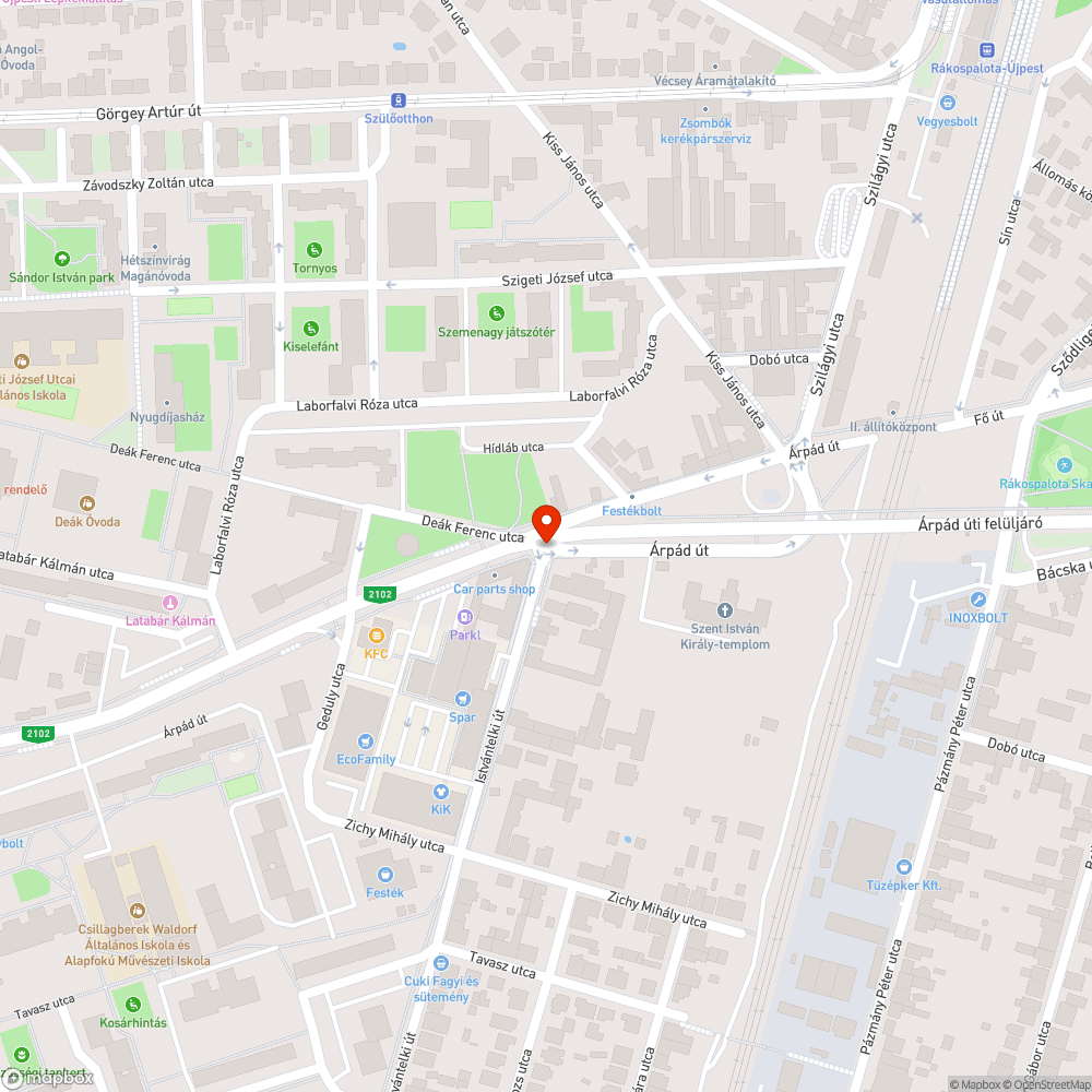 Sérült közlekedesi tükör bejelentés helye