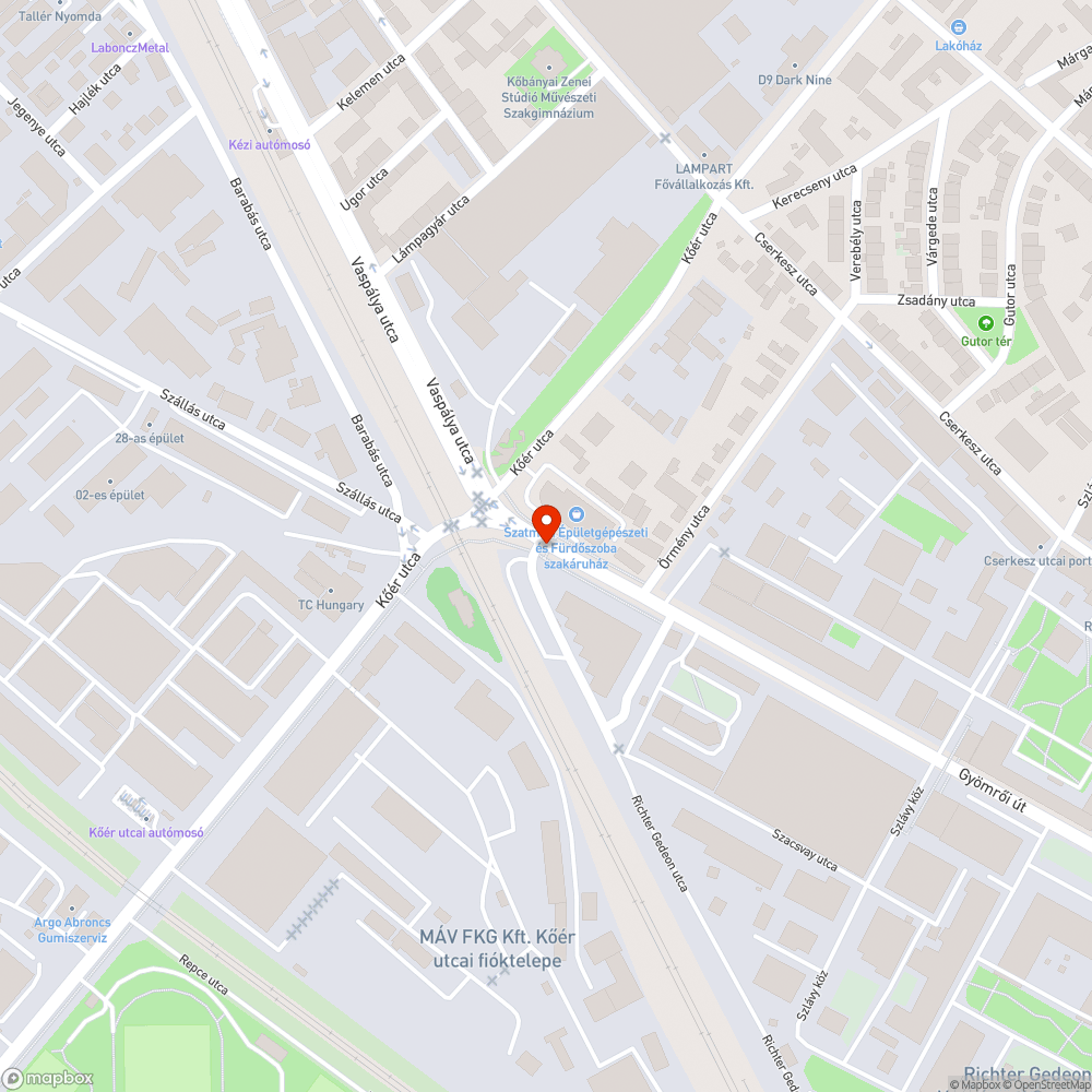 Balesetveszélyes aknafedél bejelentés helye