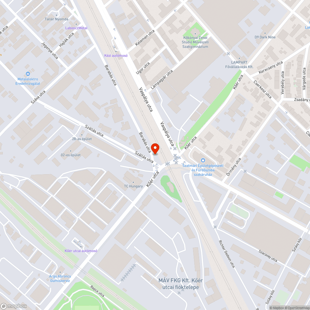 Egy építmény maradvány bejelentés helye