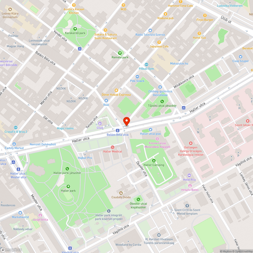 Hiányzó korlátok bejelentés helye