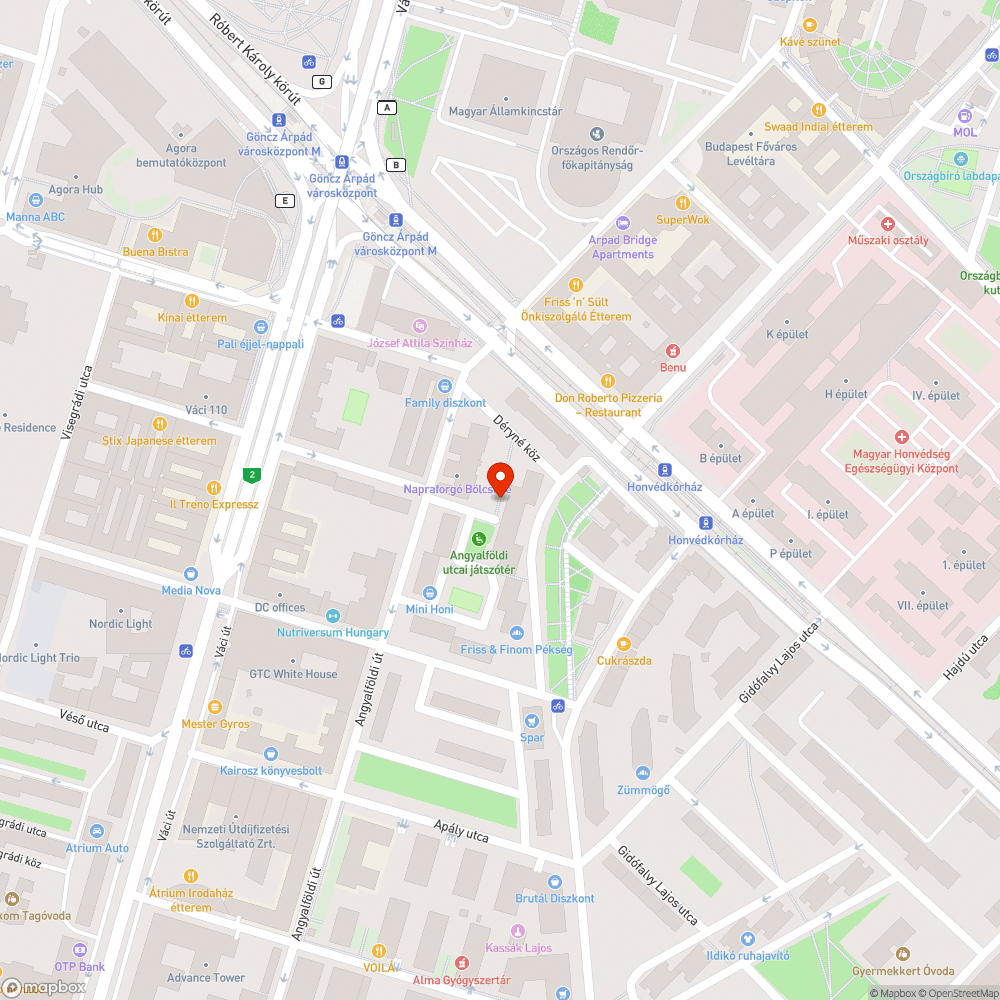 Kidobták bejelentés helye