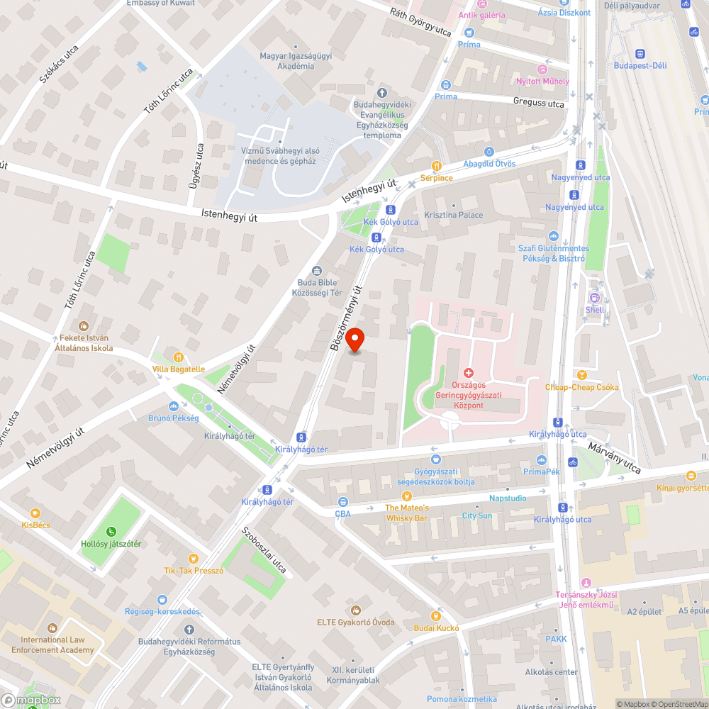 Leszakadt pánt bejelentés helye