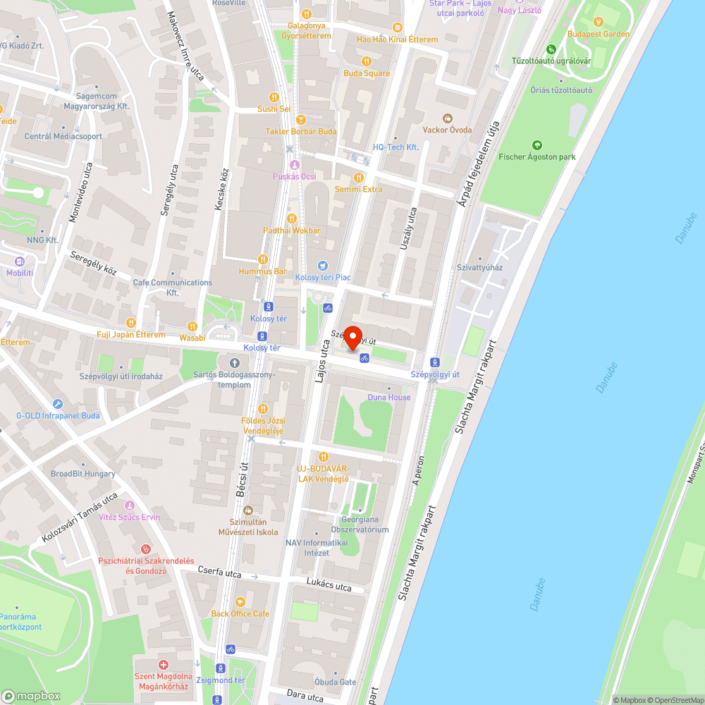 Kőtörmelékes, szemetes környezet a Szépvölgyi úton (Lajos utca-Árpád fejedelem útja közötti területen) bejelentés helye