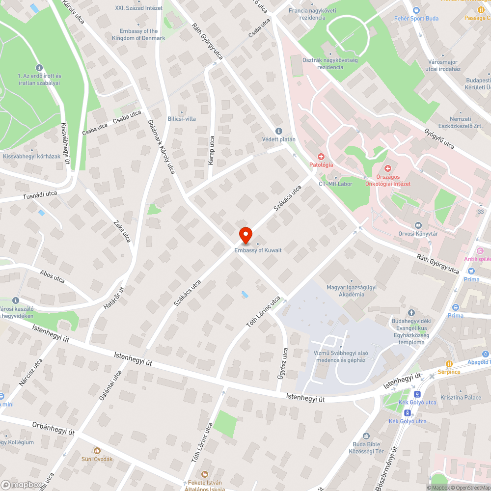 Útfelbontás után itt maradt bejelentés helye