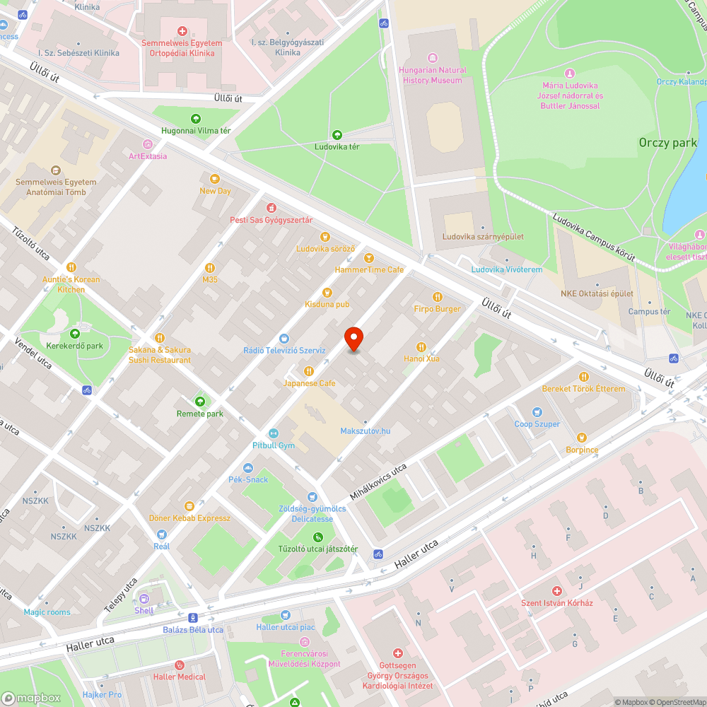 Megsüllyedt aknafedlap bejelentés helye