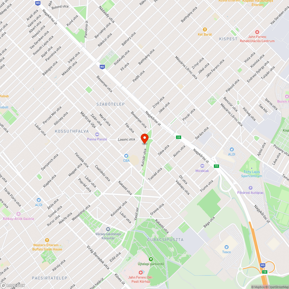 Terebélyes fa közel az épülethez bejelentés helye