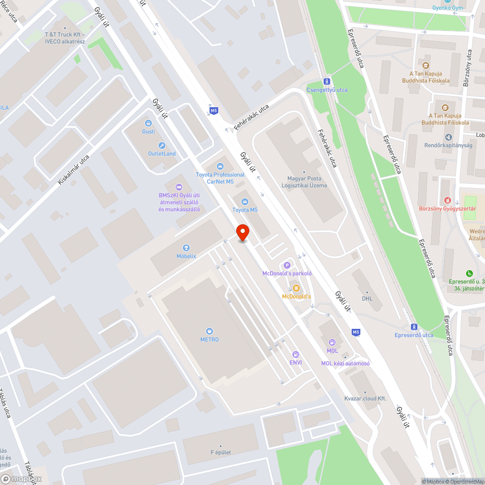 Hiányzik egy csőkorlát a sorból bejelentés helye