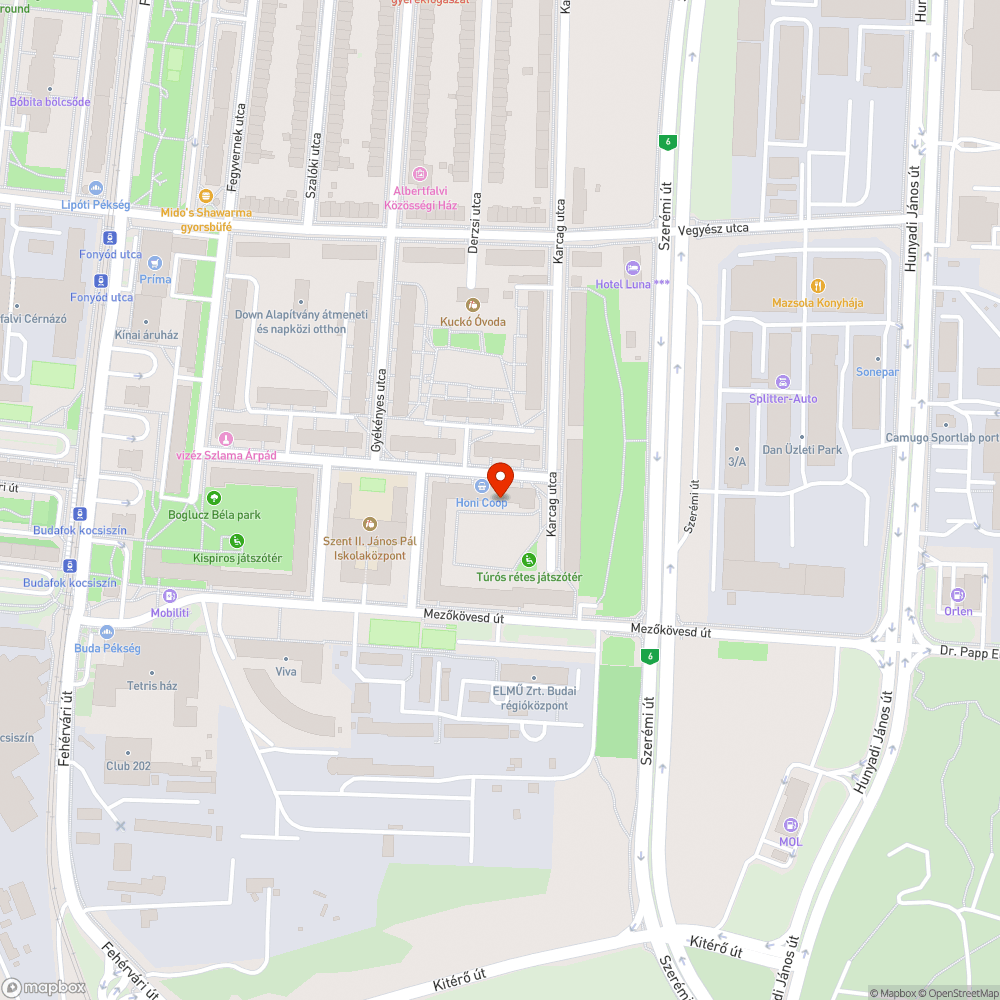 Itthagyott kidőlt fa bejelentés helye