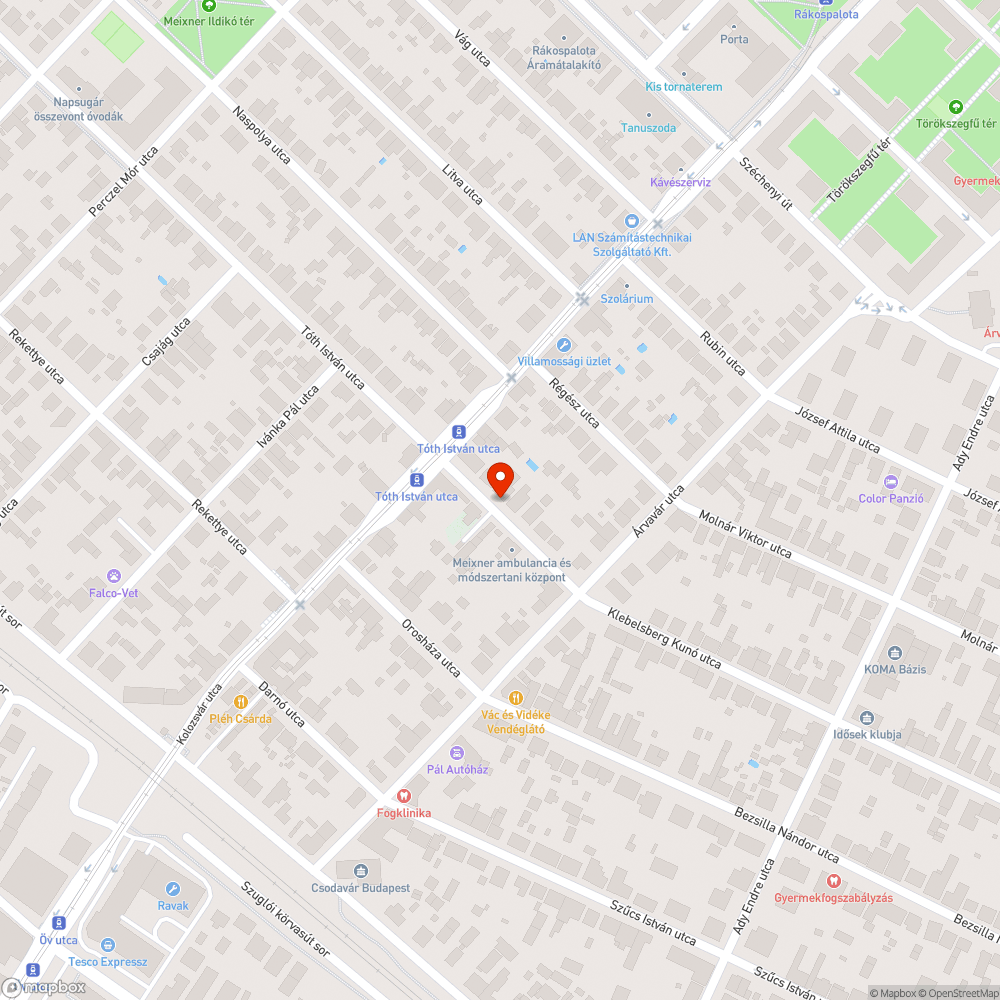 Roncsautó bejelentés helye