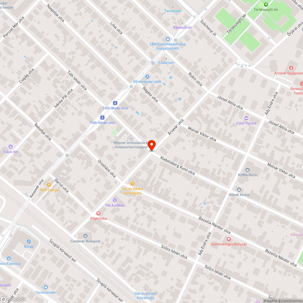 Elhagyott rendszám nélküli autó bejelentés helye