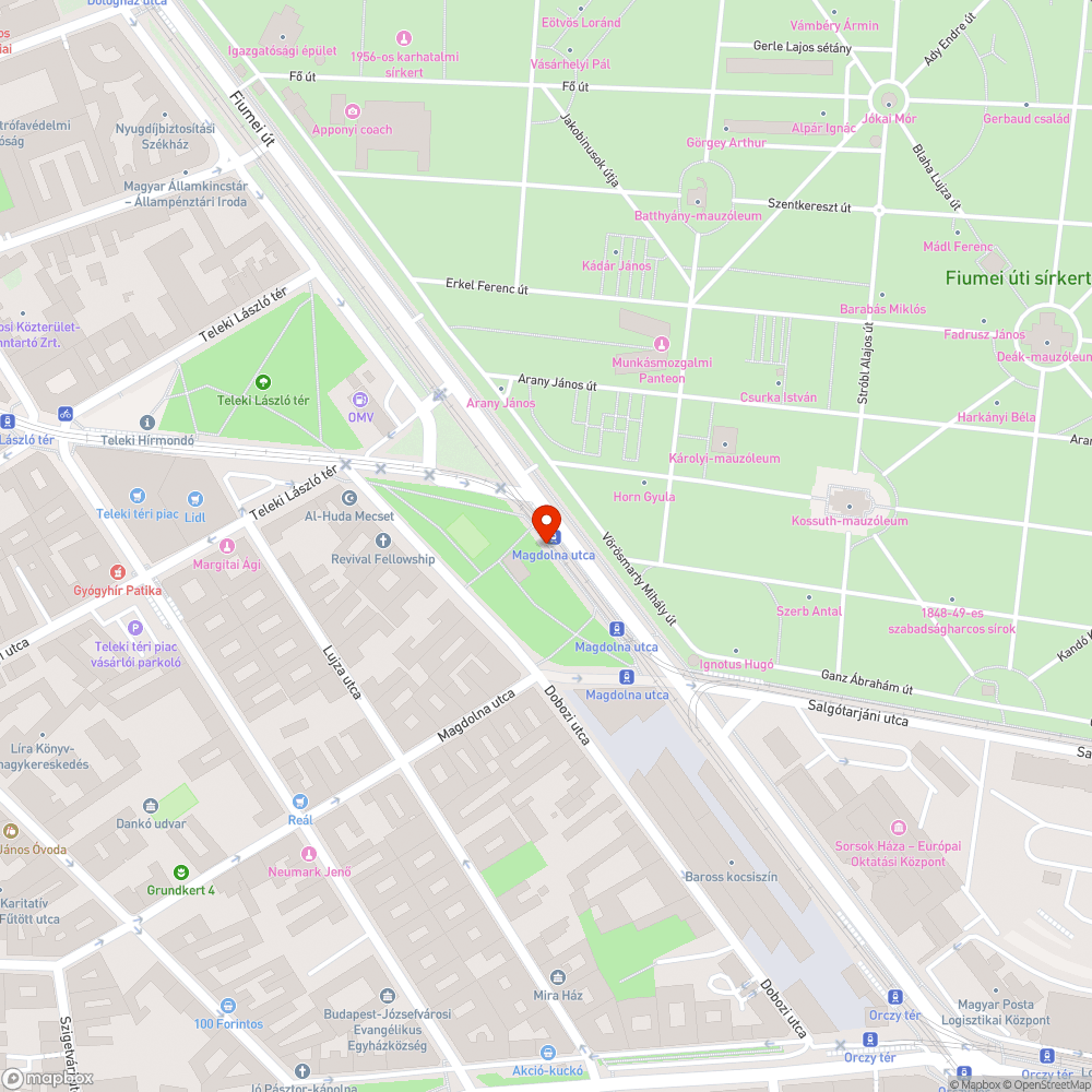 Megindult térkő bejelentés helye