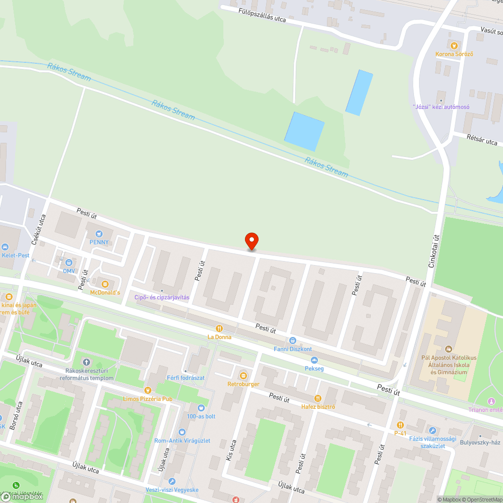 Balesetveszélyes járdaszegély bejelentés helye