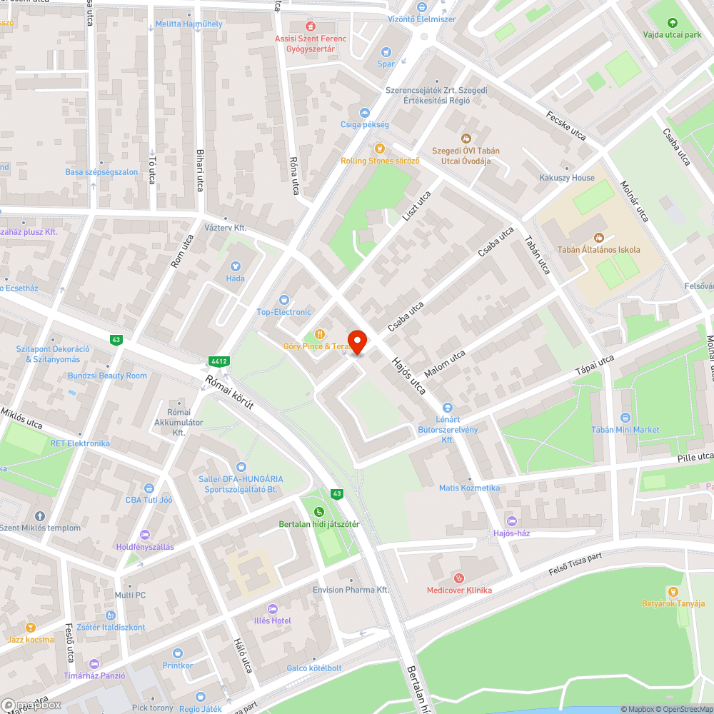 Kidőlt tábla bejelentés helye