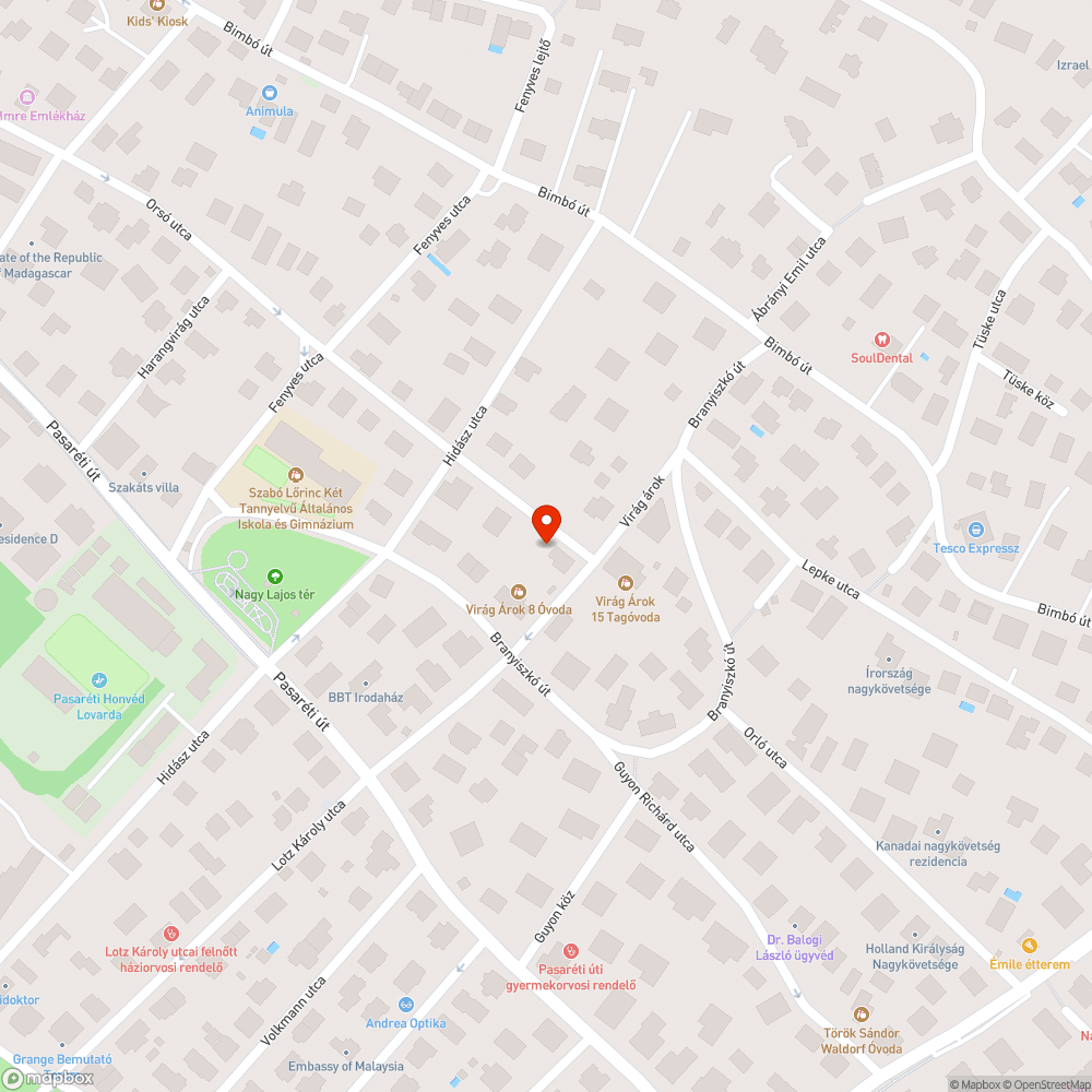 Balesetveszélyes járda és csatornafedél bejelentés helye