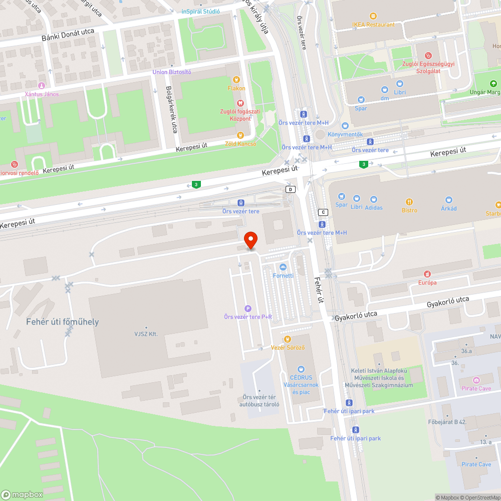 Hosszú ideje lejárt műszakis roncsautó bejelentés helye