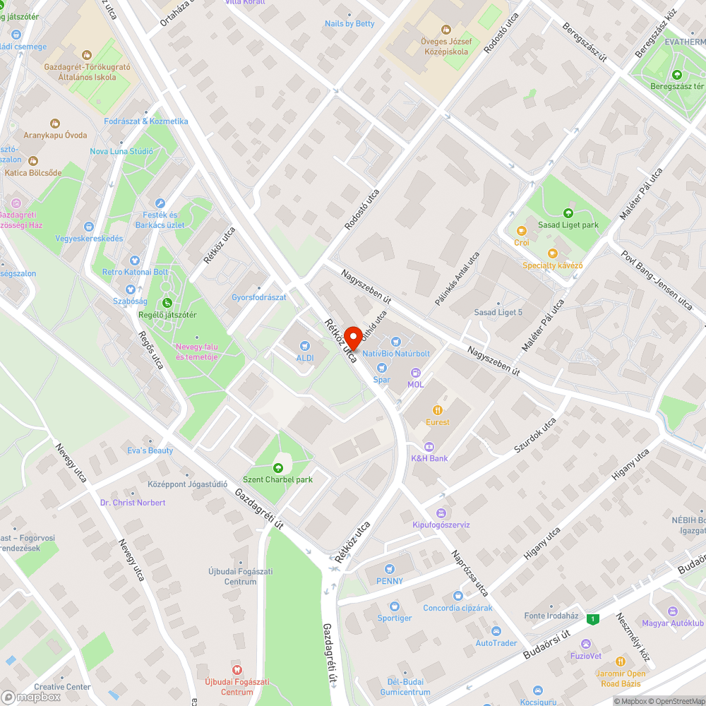 Elkopott zebra bejelentés helye