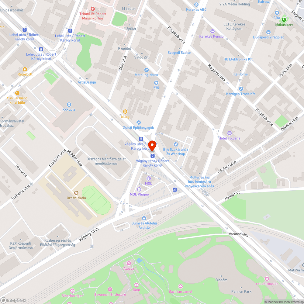 Csikkgyűjtő bejelentés helye