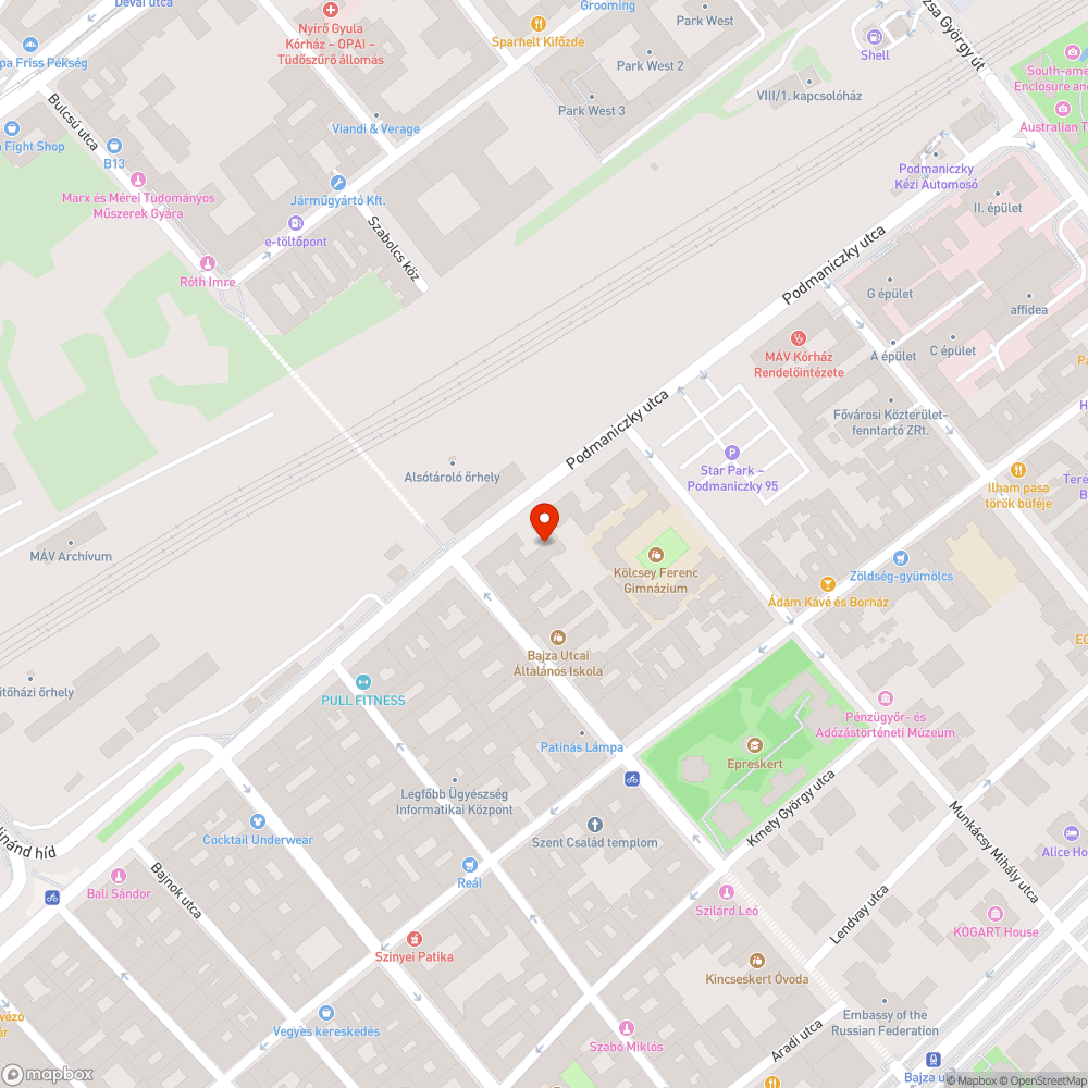 Kintfelejtett elrozsdásodott kordon a járdán. bejelentés helye