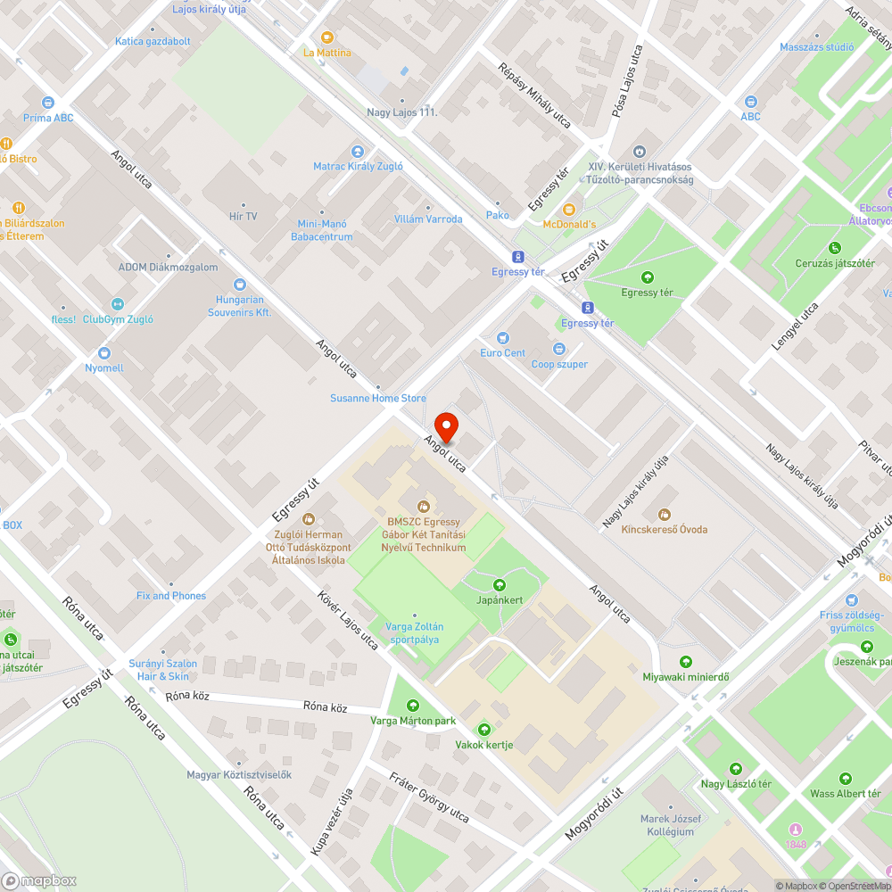 Ott felejtett szemét bejelentés helye